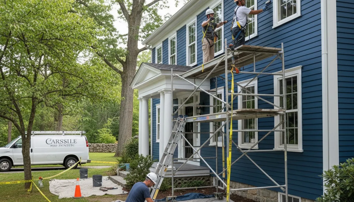Burlington, MA painters providing professional interior and exterior painting services