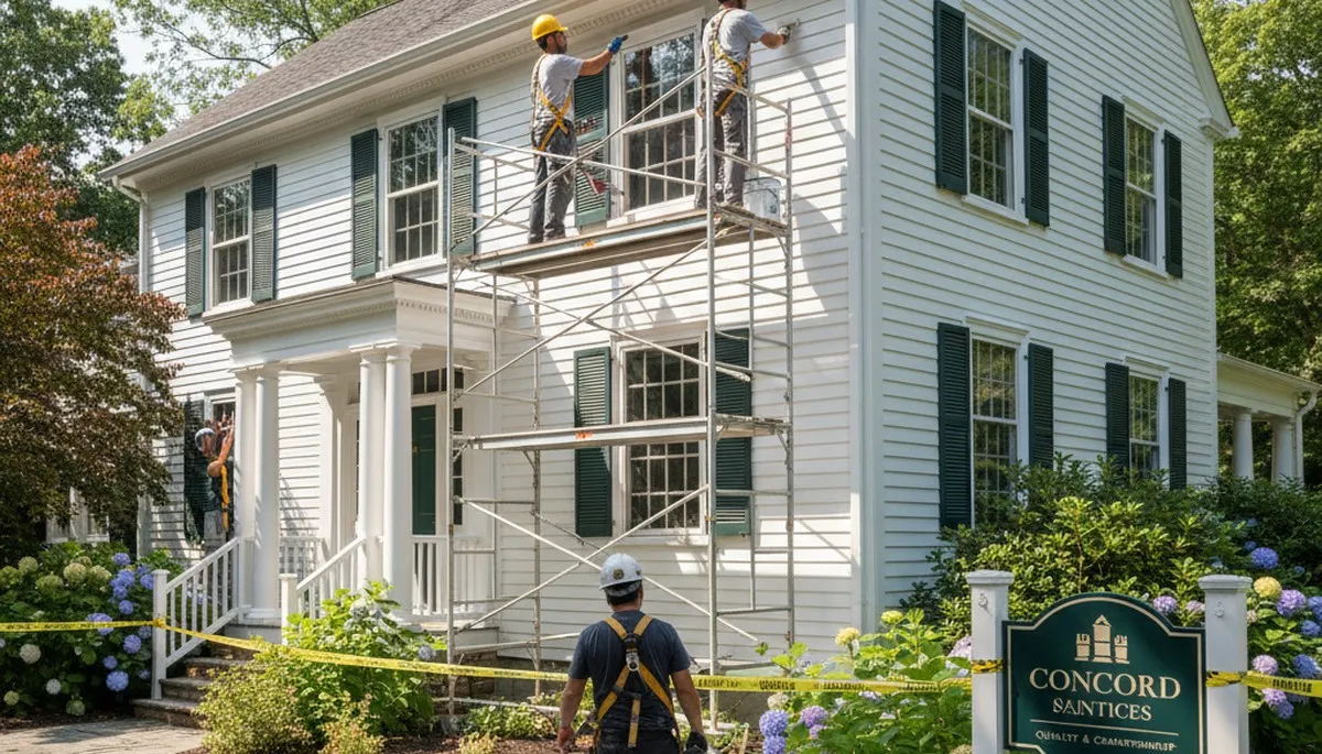 Professional painting services in Burlington, MA for residential and commercial properties