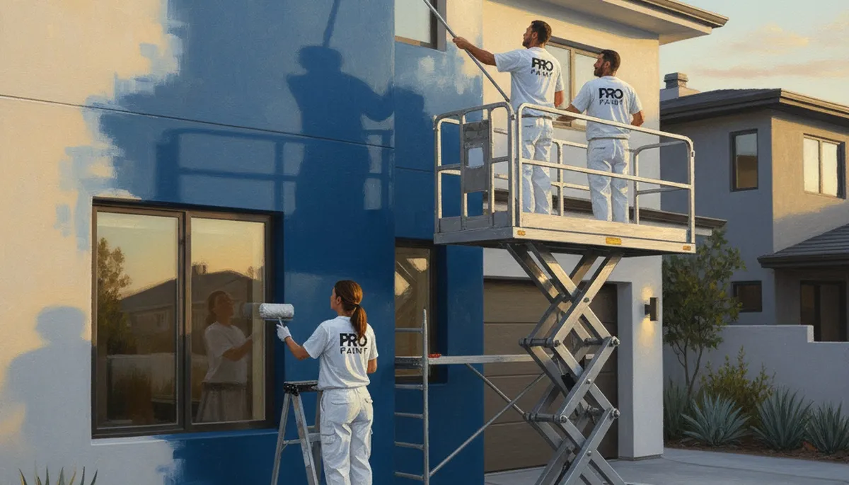 Burlington, MA house painting service for durable exterior and interior finishes