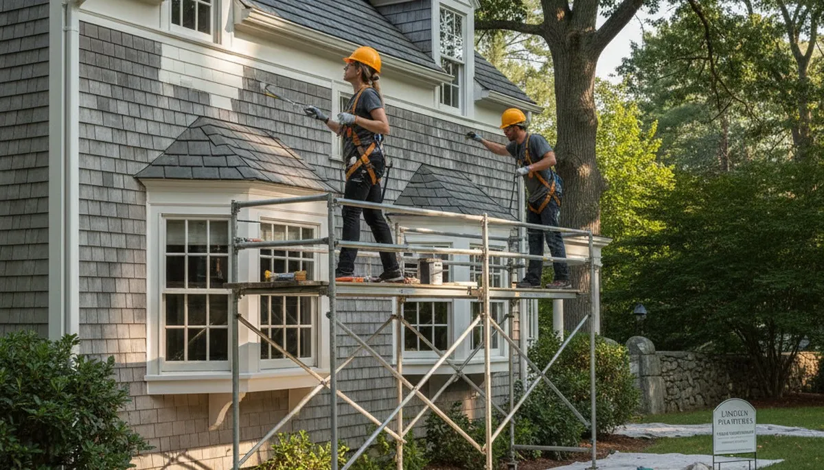 Painting services in Burlington, MA for residential and commercial properties
