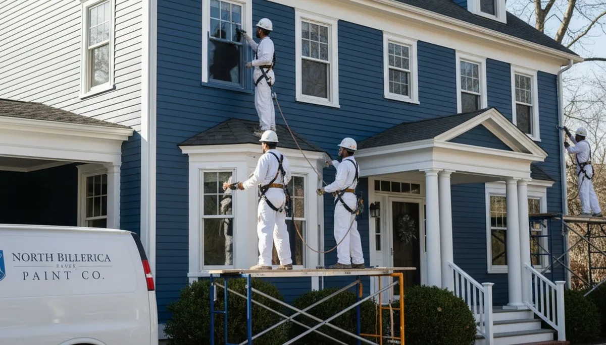 Burlington MA painting company providing interior and exterior painting services