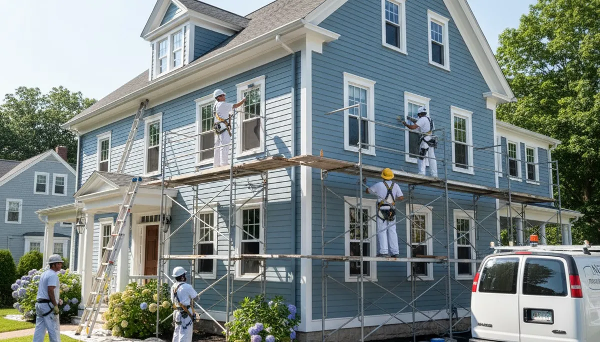 Painters in Burlington, MA providing professional interior and exterior painting services