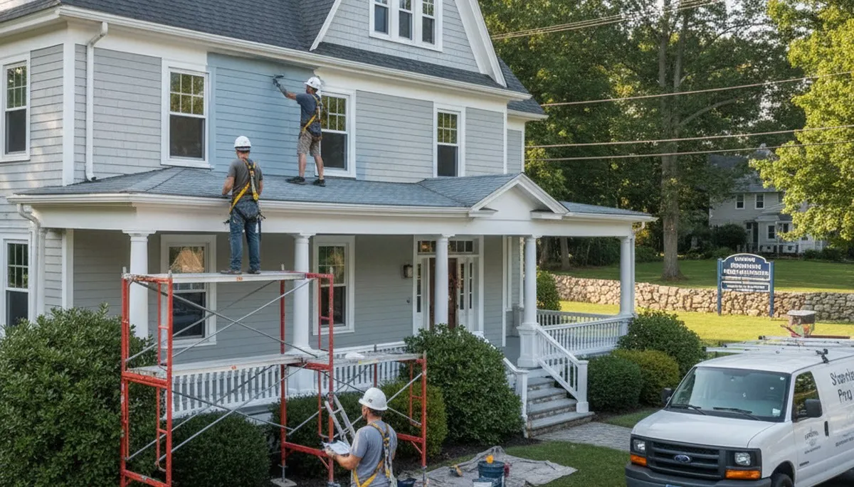 Painters in Burlington, MA providing professional interior and exterior painting services