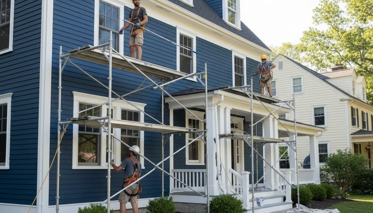 Burlington, MA painters providing professional residential and commercial painting services