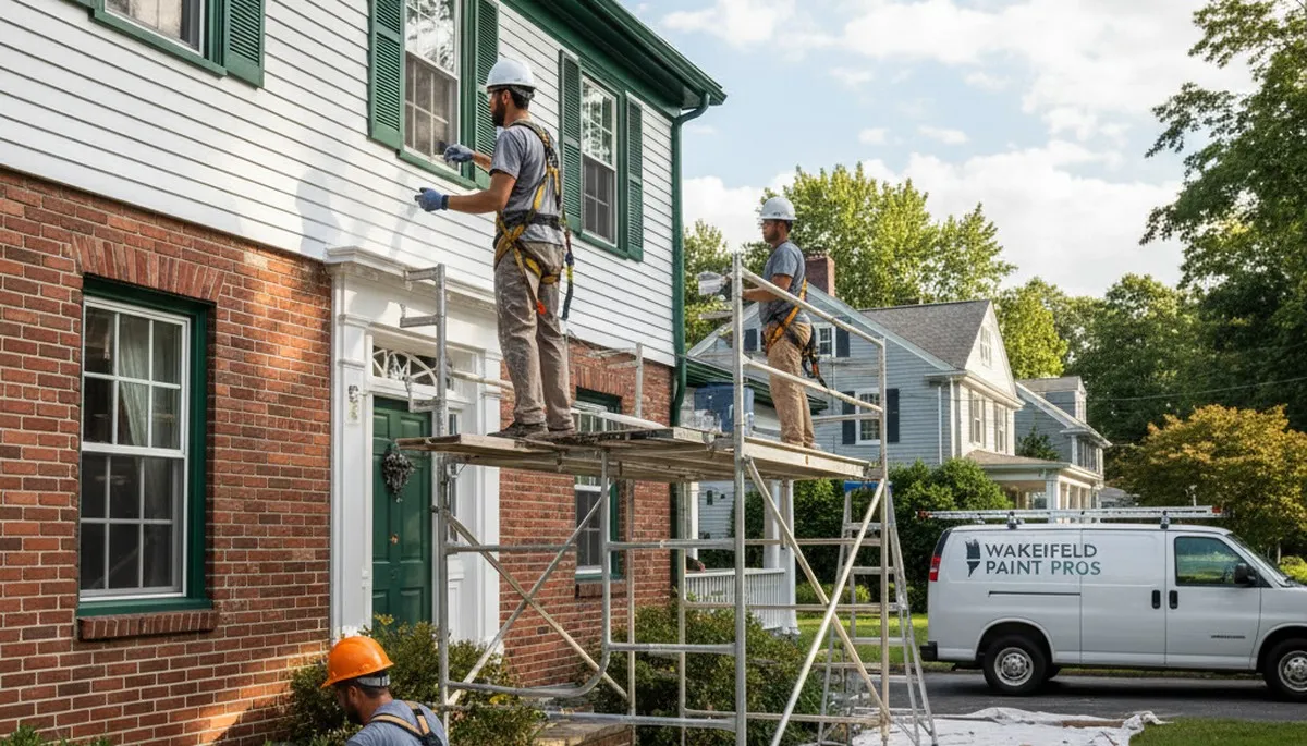 Painting contractor serving Burlington, MA for interior and exterior home painting services
