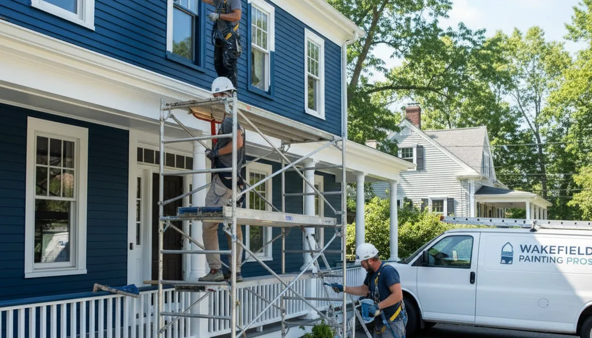 Professional painters in Burlington, MA providing residential and commercial painting services