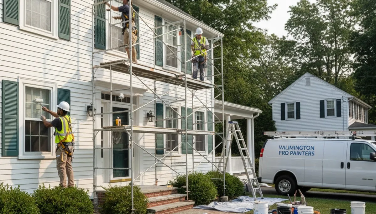 Professional painters in Burlington, MA delivering interior and exterior painting services