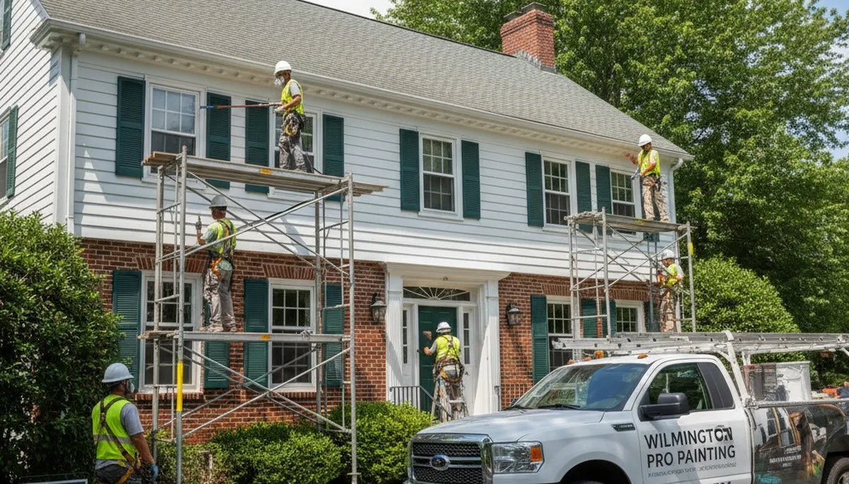 Professional painting service in Burlington, MA for residential and commercial interior and exterior projects