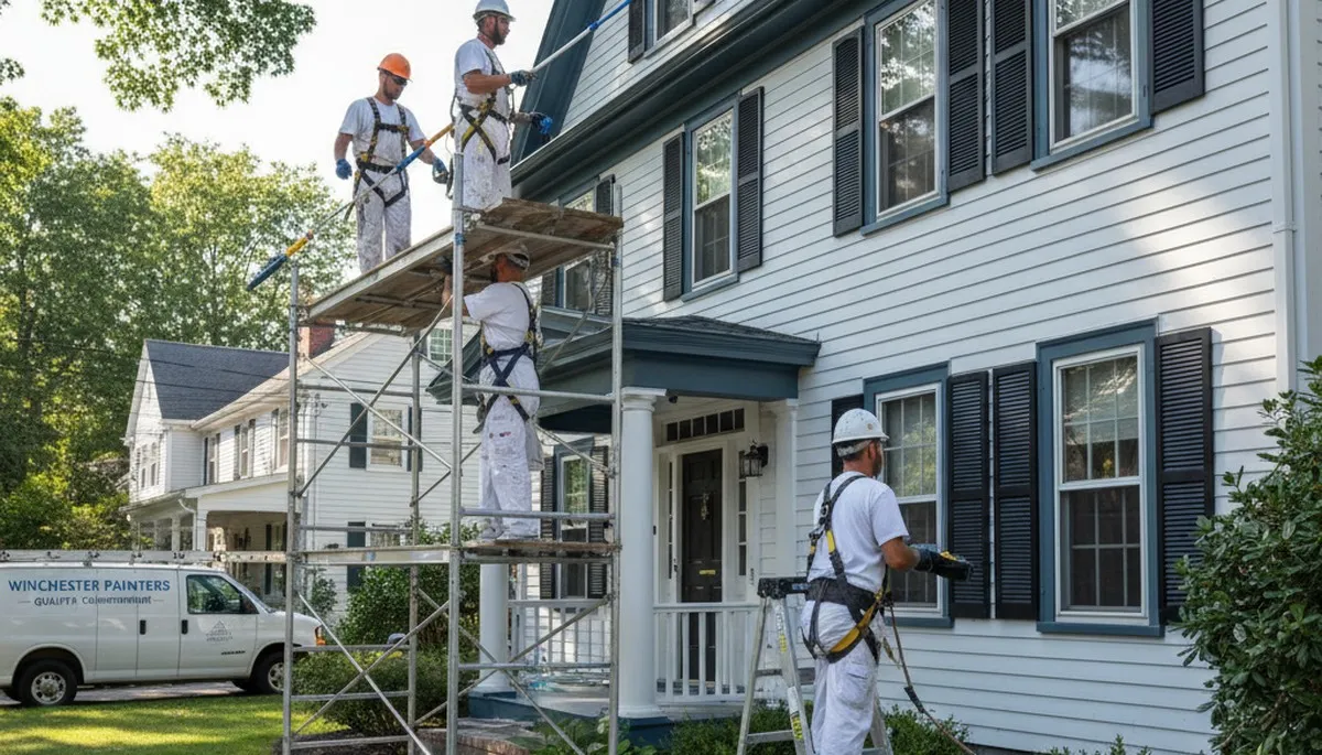 Professional Burlington, MA painting services for homes and businesses